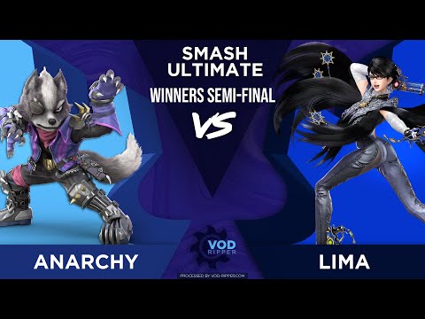 Anarchy (Wolf, Greninja) vs Lima (Bayonetta) - Winners Semi-Final - Hidden Nest #44