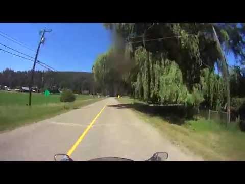 Thumbnail for riding my BMW K1200 GT on Salmon River Road, BC by June, BMW K1, BMW