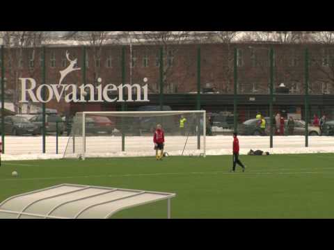 FC Santa Claus - RoPS Finnish Cup: Santa Claus Kicked Off the Football Season