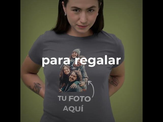 Vídeo relacionado con latostadora Camiseta Hombre Mujer Personalizada - Camisetas Personalizadas Hombres - Camisetas para Personalizar 2 Caras - Camiseta Personalizable por Delante y Detras - Regalos Personalizados