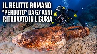 Il relitto romano perduto: ritrovate le anfore dopo 67 anni in Liguria