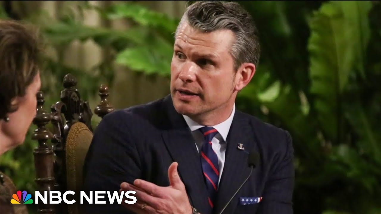 Pete Hegseth shared Yemen strike info in Signal chat with wife and brother