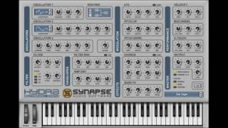 Video thumbnail for Synapse Audio Hydra: Vintage VST Synth, Deep House Demo by al l bo by Alexander Biber