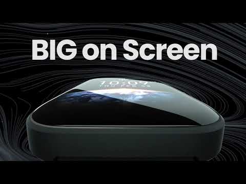 Умные часы Amazfit Bip 3 Pro (розовый) - видео 1