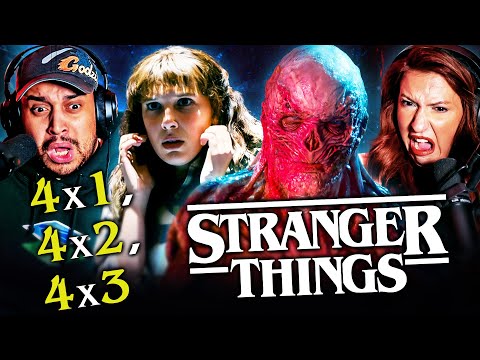 STRANGER THINGS SEASON 4 EPISODES 1, 2 & 3 REACTION – VECNA HAS ARRIVED – REVIEW