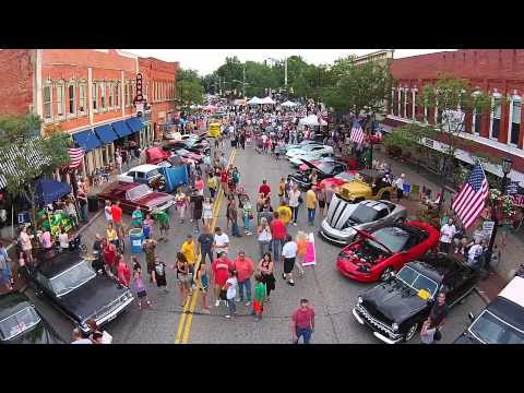 20th Annual Willoughby Cruise In - Drone