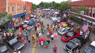 20th Annual Willoughby Cruise In - Drone