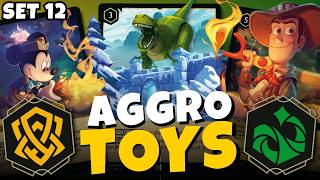 Lorcana Set 12 Deck - Aggro Toys!