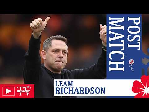 REACTION | Leam Richardson's thoughts on the draw with Vale