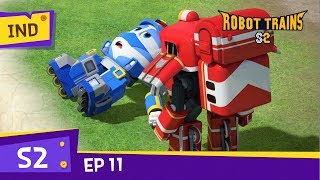Download lagu Robot TrainS2 | #11 | Go, Kay, Rescue Duck! | Full Episode | Bahasa Indonesian mp3