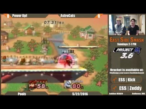 ESS Monthly #1: UW | PwrUp! (Falco, Roy) Vs AstroCat (Wolf) - Pools - Project M