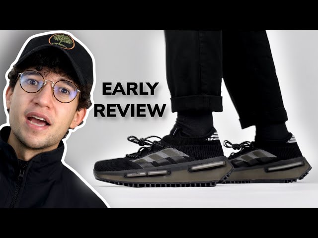 Vídeo relacionado con adidas NMD - Zapatillas negras para hombre, Negro , 39 1/3 EU