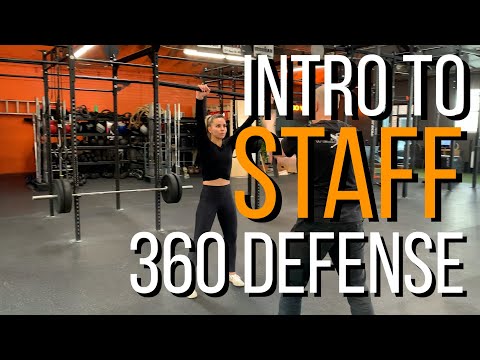 Basic 360 staff blocking drills with no foot movement.  basic human movement series