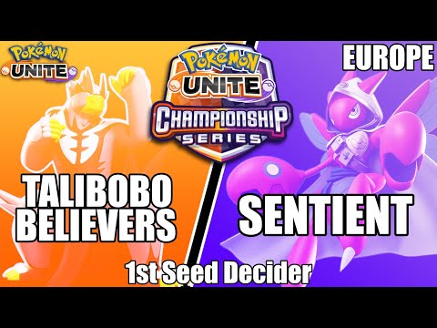 Talibobo Believers vs Sentient - PUCS EU Championship Qualifier 1st Seed Decider - Pokemon Unite