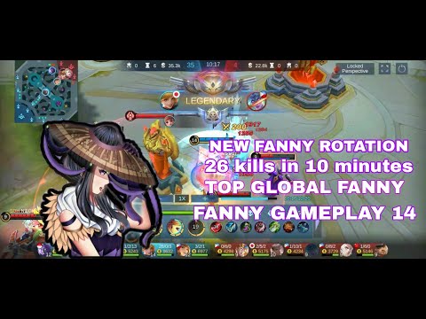NEW FANNY ROTATION SEASON 19 | TOP GLOBAL FANNY | FANNY GAMEPLAY 14 | LATE UPLOAD