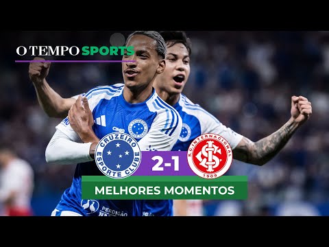 CRUZEIRO 2 X 1 INTERNACIONAL - Veja os MELHORES MOMENTOS da partida