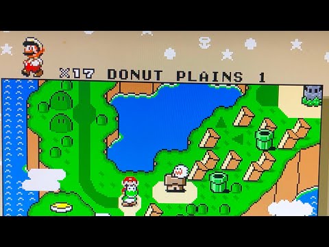 SUPER MARIO WORLD SNES 2/18 ALL 96 EXITS
