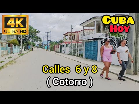 Calles 6 y 8 en el Cotorro: Lo que no se ve | CUBA HOY en 4K UHD