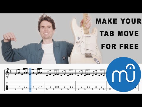 How to Add Guitar Tabs to a Video Lesson with Free Programmes
