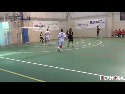 Highlights Futsal Canosa vs Real Five Carovigno - Campionato 2014/15