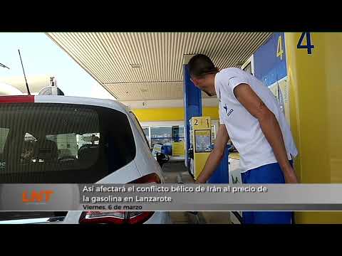 Así afectará el conflicto bélico de Irán al precio de la gasolina en Lanzarote