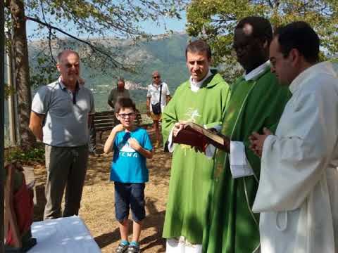 POSIZIONATA LA NUOVA STATUA DI SANT'ANDREA AD AURIGO