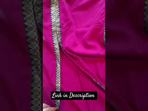Ziyaa Women's Pink Crepe Kurta And Pant Set- ZIKUCR2520ANDPA
