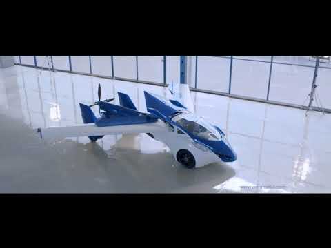 Fliegendes Auto im wirklichen Leben