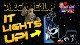 Arcade1Up Star Wars With Bench Seat Update, It Lights Up!