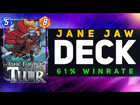 Jane Jaw is INCREDIBLE! Embrace the RNG and CLIMB RANKS! [Marvel Snap]