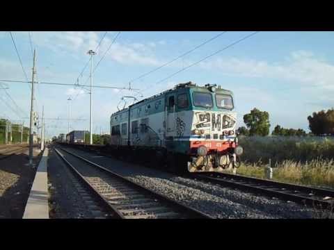 E655.473 sul TCS 57002 Pomezia - Gallarate, in partenza da Pomezia S. Palomba