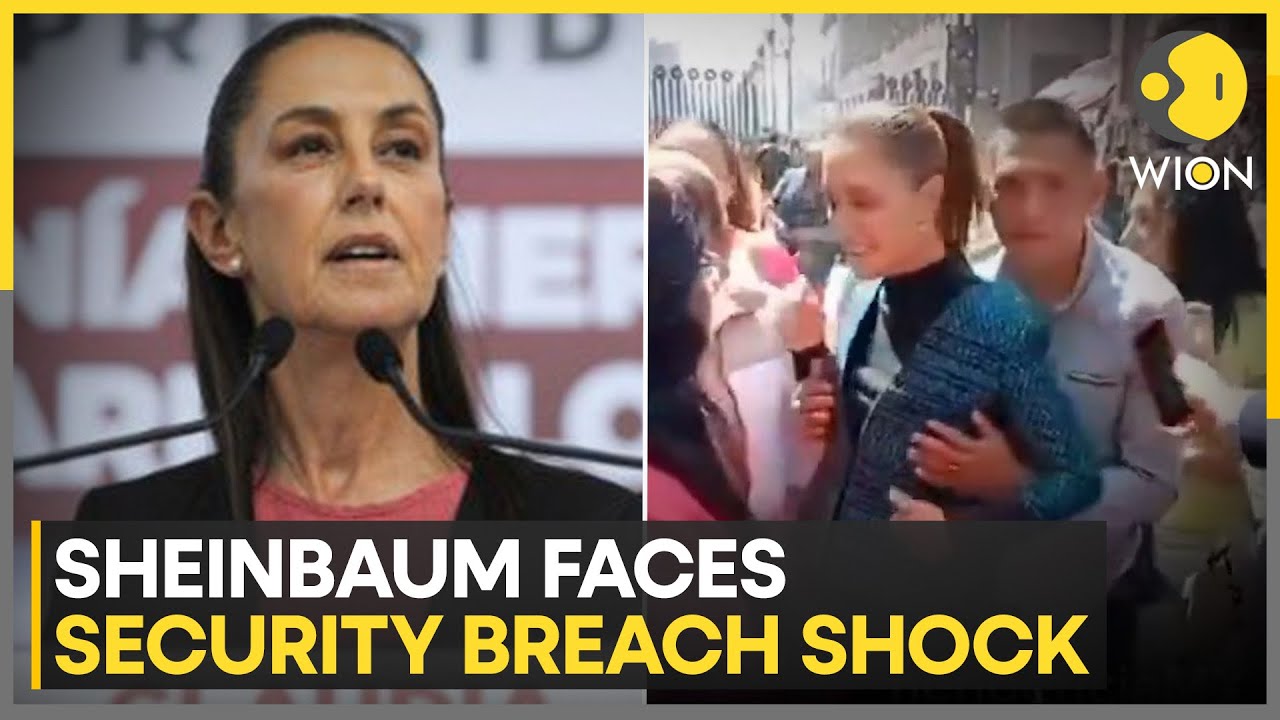 Massive Security Breach in Mexico | Sheinbaum Harassed at Event | WION