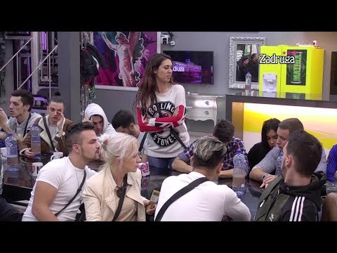 Zadruga 3 - Trenutak istine: Krunićeva ne želi da se vrati Čolaku, Tara ga spustila - 03.12.2019.