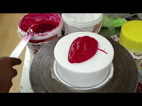 Strawberry cake by Harish Bakkery