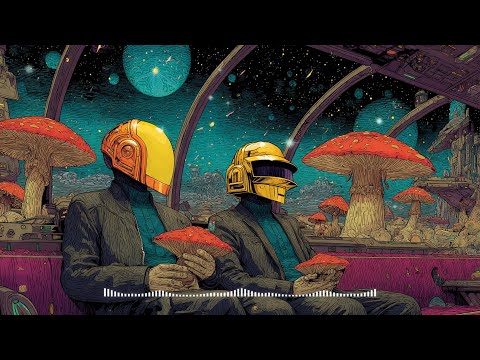 Daft Punk Inspired Cyber Shrooms Groove🍄🤖 | Chill Synth Funk x Neo Soul x Electronic Piano Playlist