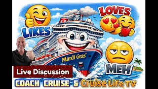 CARNIVAL MARDI GRAS REVIEW, LIKES, LOVES, and MEH