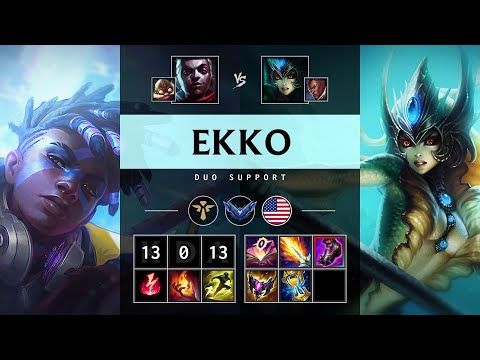 Ekko Support vs Nami - NA Diamond Patch 25.10