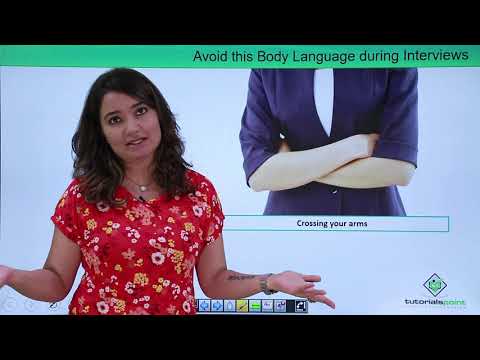 Avoid this Body Language during Interviews