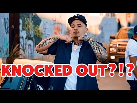 SS Rapper Lil Grifo Knocked Out on Camera 