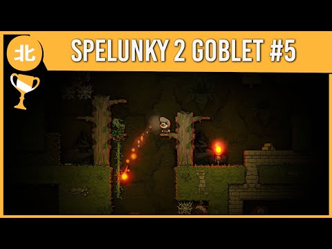 This Is Getting Out Of Hand! | Spelunky 2 (Golden Goblet: Day 5)