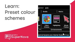 Learn SuperNova: Preset Colour Schemes