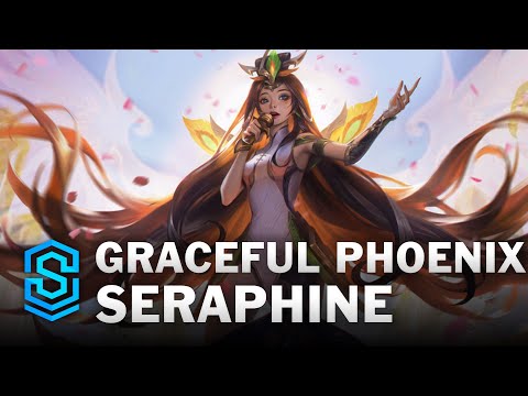 Graceful Phoenix Seraphine Skin Spotlight - League of Legends