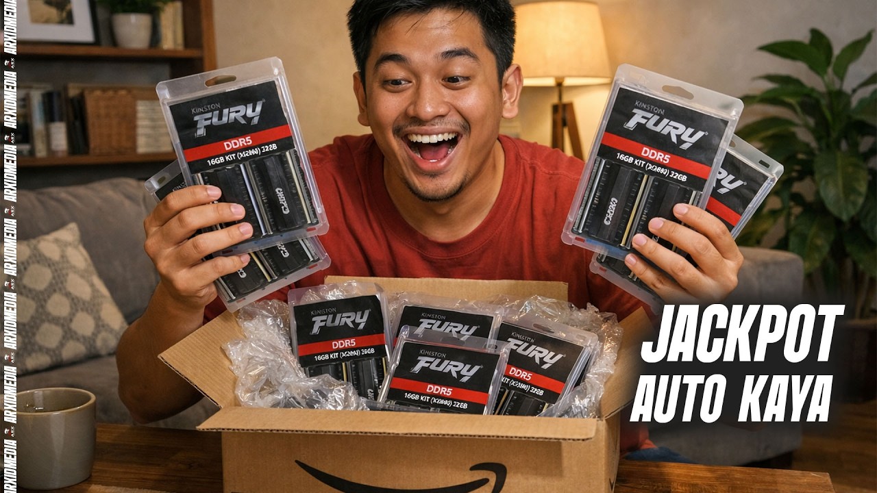 🔴 Live Stream #324 Beli Pallet Return Amazon $100, Isinya Malah Puluhan RAM DDR5! Hoki Macam Apa Ini