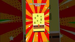 Adivinhe o PERSONAGEM pelo BLOCO!  #shortvideo #shorts