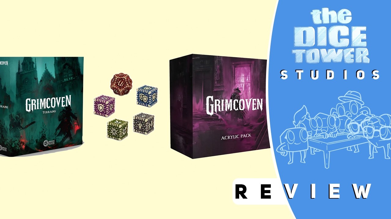 Grimcoven Dice, Terrain, and Acrylic Pack