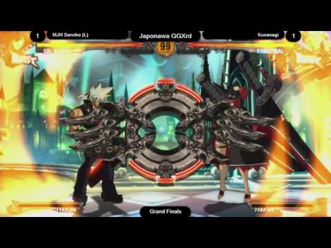[GGXrd] Japonawa 2016 - Grand Finals - MJN Sancho (SOL) vs. Kusanagi (RAM)