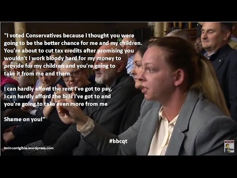 Question Time audience steals the show (15 October 2015)