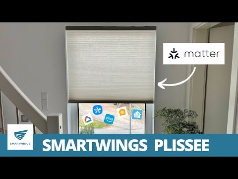 Smartes Plissee / Rollo mit Matter und HomeKit von Smartwings