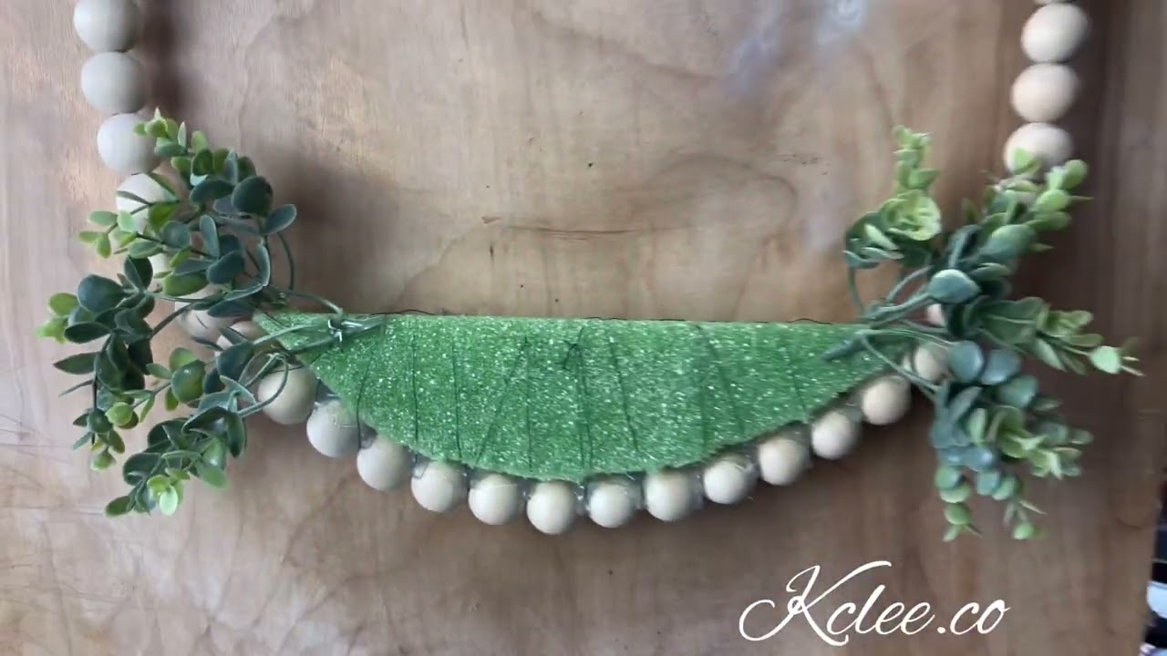 Spring Wreath Tutorial with Kclee.co