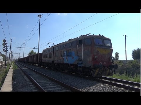 E655.298 sul MRS 67402 Pomezia - Cavatigozzi, in partenza da Pomezia